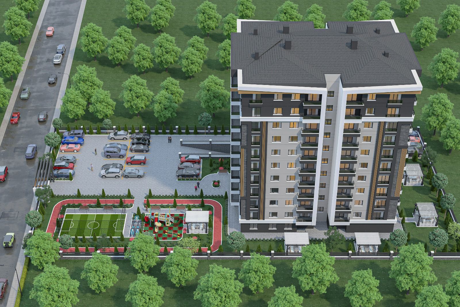 ROYAL TOWER ALİOĞLU ÇİZİM PROJE İNŞAAT  – 2025/2026  KONUT PROJESİ İnşaat Projesi